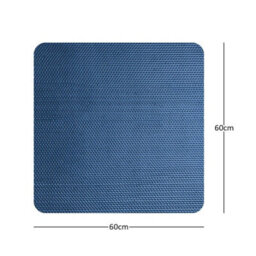 Nicoman Reversible Dual-Colour Blue/green Pvc Anti Slip Shower Mat Bath Mat - Square 60X60Cm - thumbnail 4