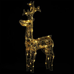 Walplus Reindeer Christmas Decorations 2 Pcs 60X16X100 Cm Acrylic - thumbnail 8