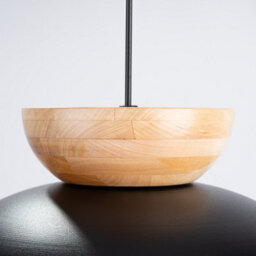 Luminosa Lighting Luminosa Marion Dome Pendant Ceiling Light Black - thumbnail 6