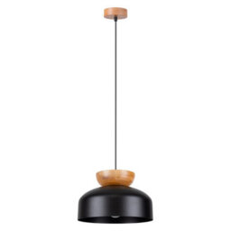 Luminosa Lighting Luminosa Marion Dome Pendant Ceiling Light Black - thumbnail 1