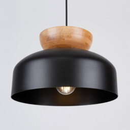 Luminosa Lighting Luminosa Marion Dome Pendant Ceiling Light Black - thumbnail 8