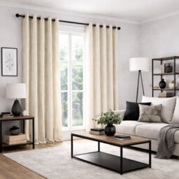Shopnbits Black Extendable Curtain Pole Set 160 To 310Cm 28mm Heavy Duty Metal Rod Ball Finials Rings Brackets - thumbnail 6