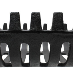 Jvl Arden 16-Inch Fireside Accessory Log Coal Grate, Cast-Iron, Black, 37 X 27 X 16 Cm - thumbnail 5