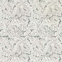 Clarke & Clarke William Morris Acanthus Wallpaper Slate Grey W0175/02 - thumbnail 1