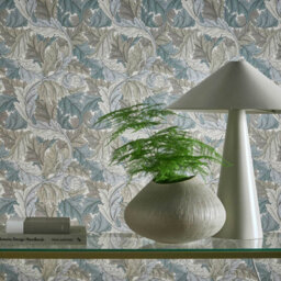 Clarke & Clarke William Morris Acanthus Wallpaper Slate Grey W0175/02 - thumbnail 3