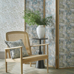 Clarke & Clarke William Morris Acanthus Wallpaper Slate Grey W0175/02 - thumbnail 2
