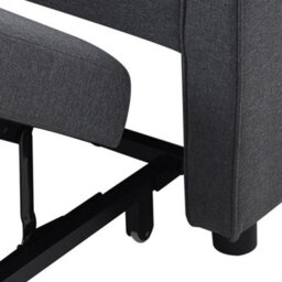 Thehotsale 3 In 1 Multifunctional Single Sofa Bed With Pillows Can Be Converted Into Sofa, Recliner And Bed - thumbnail 8