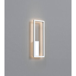 Luminosa Lighting Luminosa Boutique Rectangle Wall Lamp, Dimmable, 21W Led, 3000K, 1130Lm, White, 3Yrs Warranty - thumbnail 2