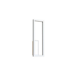 Luminosa Lighting Luminosa Boutique Rectangle Wall Lamp, Dimmable, 21W Led, 3000K, 1130Lm, White, 3Yrs Warranty - thumbnail 1