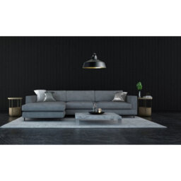 Luminosa Lighting Luminosa Asner Dome Pendant Ceiling Light Black, Gold 1X E27 - thumbnail 2