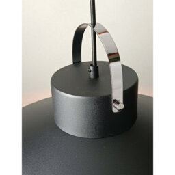 Luminosa Lighting Luminosa Asner Dome Pendant Ceiling Light Black, Gold 1X E27 - thumbnail 5
