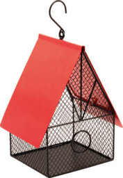 St Helens Home & Garden House Design Mesh Bird Feeder. - thumbnail 1