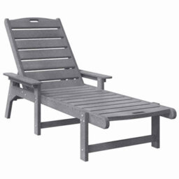 Berkfield Garden Lounge Furniture 3 Pcs Light Grey 38 X 38 X 46Cm - thumbnail 5
