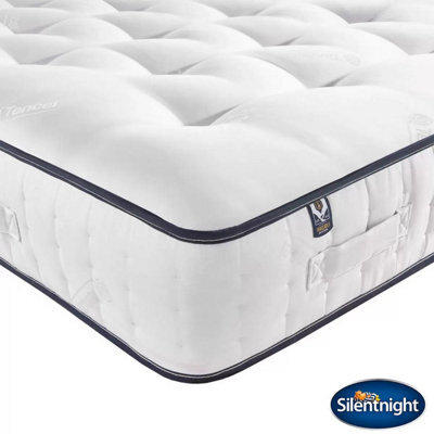 Silentnight British Wool 2400 Pocket Mattress King 150X200Cm, Medium/firm, 1400 Mirapocket + 1000 Mini Springs, 29Cm Depth - image 1