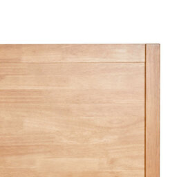 Beliani Bed Wood Champagnat 180 X 200 Cm (Eu Super King) Light Brown - thumbnail 6