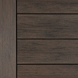 Vista Grooved-Edge Decking, 3.6M, Dark Brown, Pack Of 4 (Clips Included) - thumbnail 2