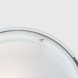 Valuelights Round Chrome Opal Glass Diffuser Ip44 Rated Bathroom Flush Ceiling Light - thumbnail 3