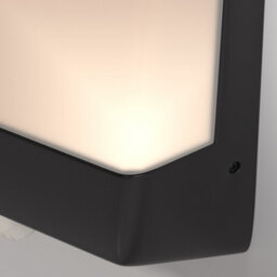 Luminosa Lighting Luminosa Row Outdoor Flush Wall Lamp Graphite 3000K 500Lm Ip44 - thumbnail 2