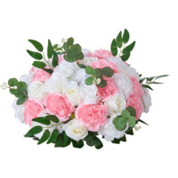 Vevor Flower Ball Arrangement Bouquet 10 Pcs, 17.7-Inch Max Diameter Artificial Flower Balls Wedding Table Centerpieces - thumbnail 1