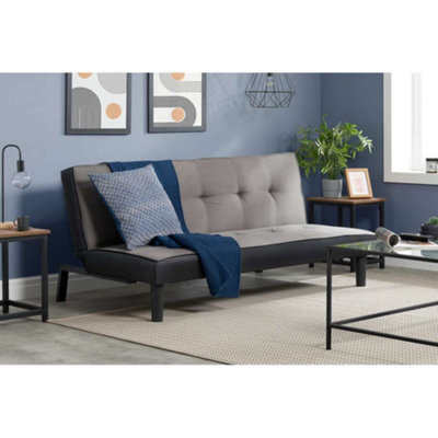 Birlea Aurora Sofa Bed Grey Velvet - image 1