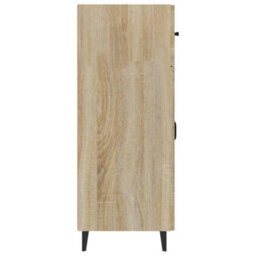 Berkfield Sideboard Sonoma Oak 69.5X34X90 Cm Engineered Wood - thumbnail 6
