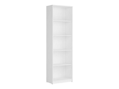 Arte Nepo Plus White 60Cm Bookcase - Modern 4-Shelf Youth Bookcase - image 1