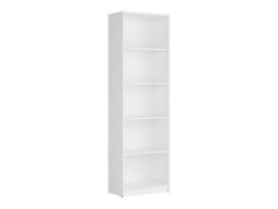 Arte Nepo Plus White 60Cm Bookcase - Modern 4-Shelf Youth Bookcase - thumbnail 1