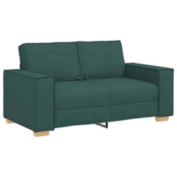 Vidaxl Sofa Set With Cushion 3 Pcs Dark Green 220 X 78 X 84 Cm Fabric - thumbnail 5