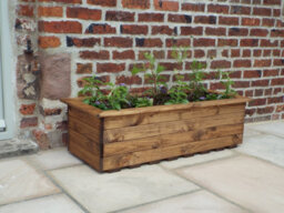 Charles Taylor Trading Charles Taylor Extra Large Wooden Trough