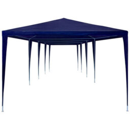 Walplus Party Tent Garden Gazebo Canopy 3X12 M Pe Blue - thumbnail 2