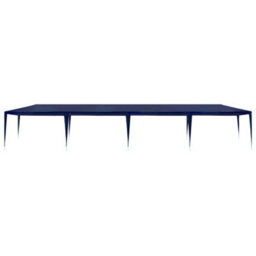 Walplus Party Tent Garden Gazebo Canopy 3X12 M Pe Blue - thumbnail 3