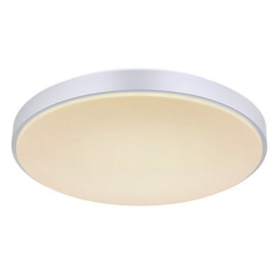 Luminosa Lighting Luminosa Sonny 41Cm Flush Ceiling Light White Led Dimmable 2700-6500K Remote Control - image 1