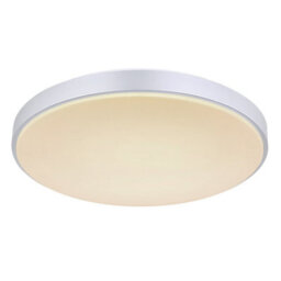 Luminosa Lighting Luminosa Sonny 41Cm Flush Ceiling Light White Led Dimmable 2700-6500K Remote Control