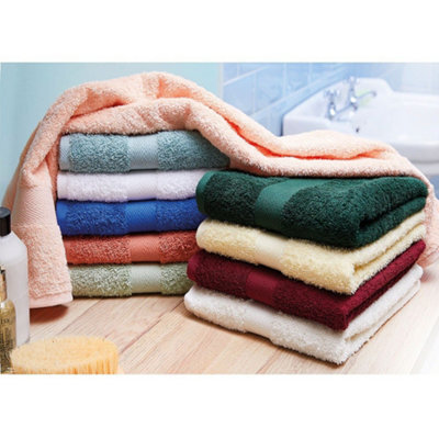 2 Pack Turkish Cotton Terracotta Bath Sheets 100X150Cm, Super Absorbent, Fast Drying & Ultra Soft