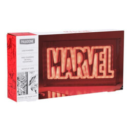 Paladone Marvel Led Neon Logo Light Sign  Wall Mountable Or Free Standing  Offially Licensed Marvel Room Decor & Gift - thumbnail 3