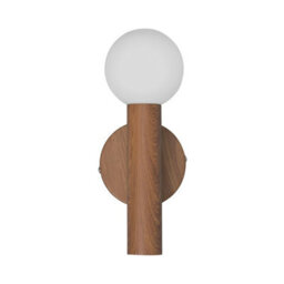 Luminosa Lighting Luminosa Filano Globe Wall Lights Brown - thumbnail 2