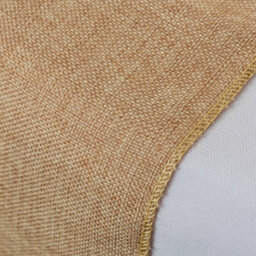 Neel Blue Hessian Table Runner, Plain Natural Jute Fabric Runner - 11X108 Inch - thumbnail 2