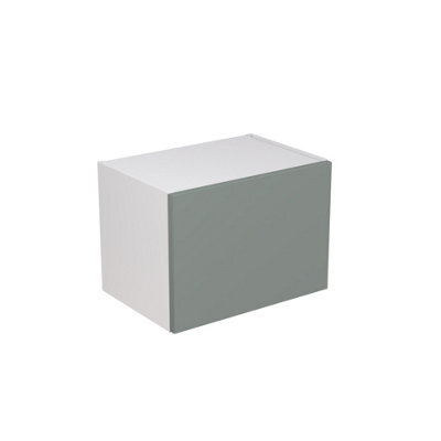 Kitchen Kit Agave Green Supermatt Slab Wall Short Bridging Unit Cabinet Flatpack - 500X288mm - image 1