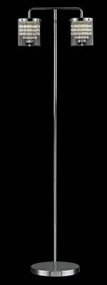 Luminosa Lighting Luminosa Florina Led Chrome Floor Lamp