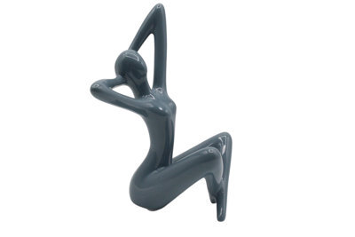 Designo Abstract Ceramic Woman Figurine Sculpture Ornament Gift Idea Statue - image 1