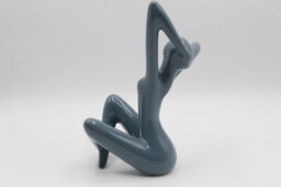 Designo Abstract Ceramic Woman Figurine Sculpture Ornament Gift Idea Statue - thumbnail 6