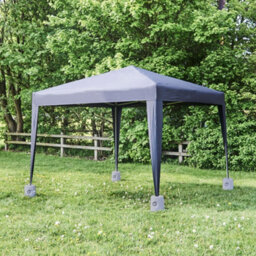Vonhaus Gazebo Weights Set, 4 Pole Anchor Leg Weights For Gazebos, Marquees & Stalls, Weather Resistant, Fill With Sand Or Water - thumbnail 3