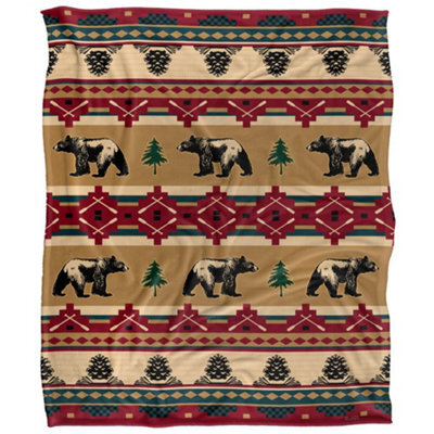 Jq Licensing Silky Bear Supersoft Blanket Multicoloured/multicoloured (One Size, One Size) - image 1
