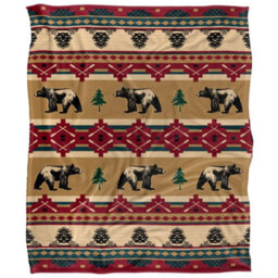 Jq Licensing Silky Bear Supersoft Blanket Multicoloured/multicoloured (One Size, One Size) - thumbnail 1