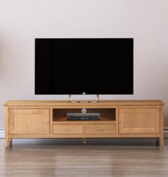 Hallowood Furniture Hereford Long Tv Unit