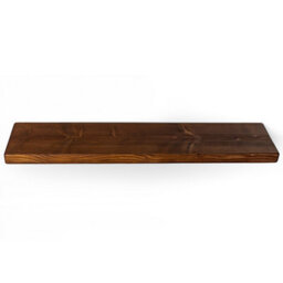 Toolty Shelf Invisible Brackets 225mm Walnut 100Cm - thumbnail 8