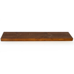 Toolty Shelf Invisible Brackets 225mm Walnut 100Cm - thumbnail 3