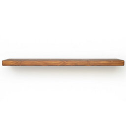 Toolty Shelf Invisible Brackets 225mm Walnut 100Cm - thumbnail 2