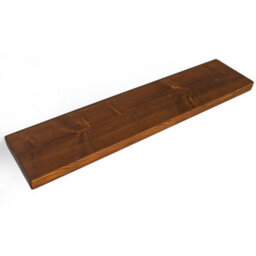 Toolty Shelf Invisible Brackets 225mm Walnut 100Cm - thumbnail 6