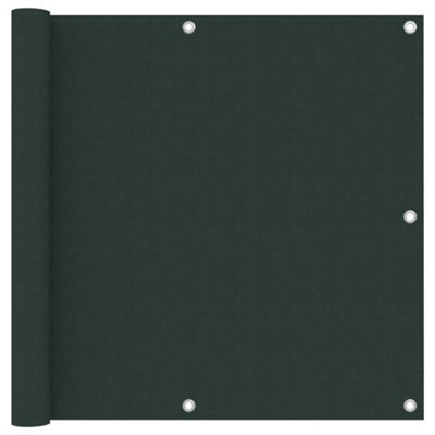 Berkfield Balcony Screen Dark Green 90X300 Cm Oxford Fabric - image 1
